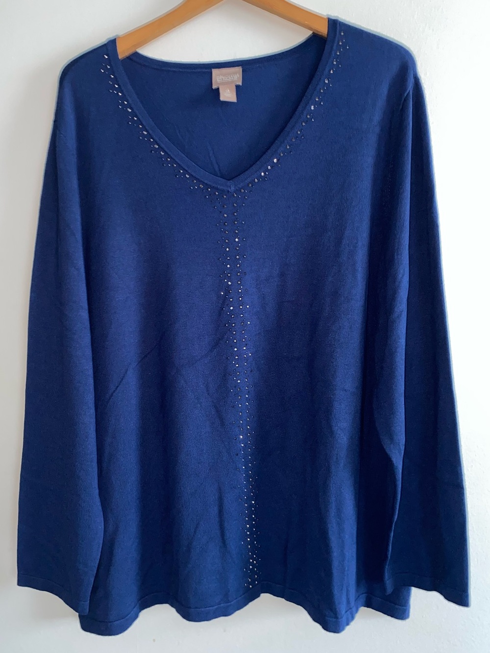 LIKE NEW CHICO'S SWEATER - 2X (4)